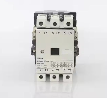 3TB 3TF 3TF49 সিরিজ 2NO 2NC অক্জিলিয়ারি যোগাযোগ এসি চৌম্বকীয় যোগাযোগকারী 100A