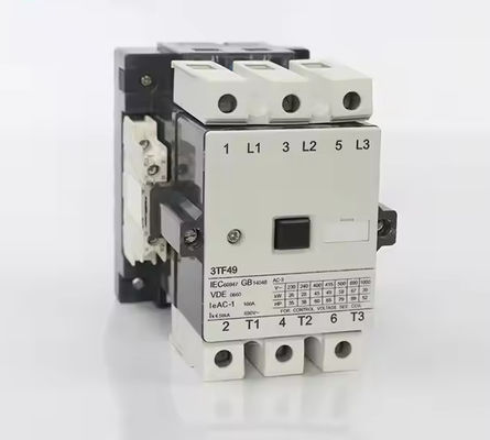 3TB 3TF 3TF49 সিরিজ 2NO 2NC অক্জিলিয়ারি যোগাযোগ এসি চৌম্বকীয় যোগাযোগকারী 100A